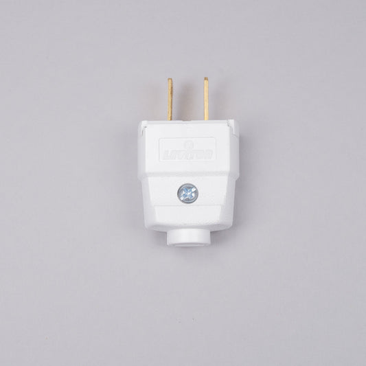 USA UL Rewireable Plug White