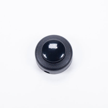 Black Floor Foot Switch 50mm Diameter with Gloss Button - Lightspares