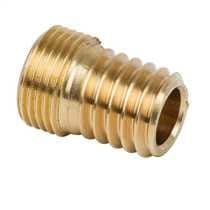 Brass 10mm wood nipple - Lightspares