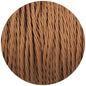Havanna Gold Twisted Fabric Braided Cable - Lightspares