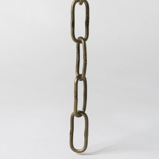 Heavy Antique Brass Chain - Lightspares