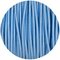 Sky Blue Round Fabric Braided Cable - Lightspares