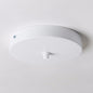 White Steel Ceiling Rose Large 160mm - All Outlet Options - Lightspares